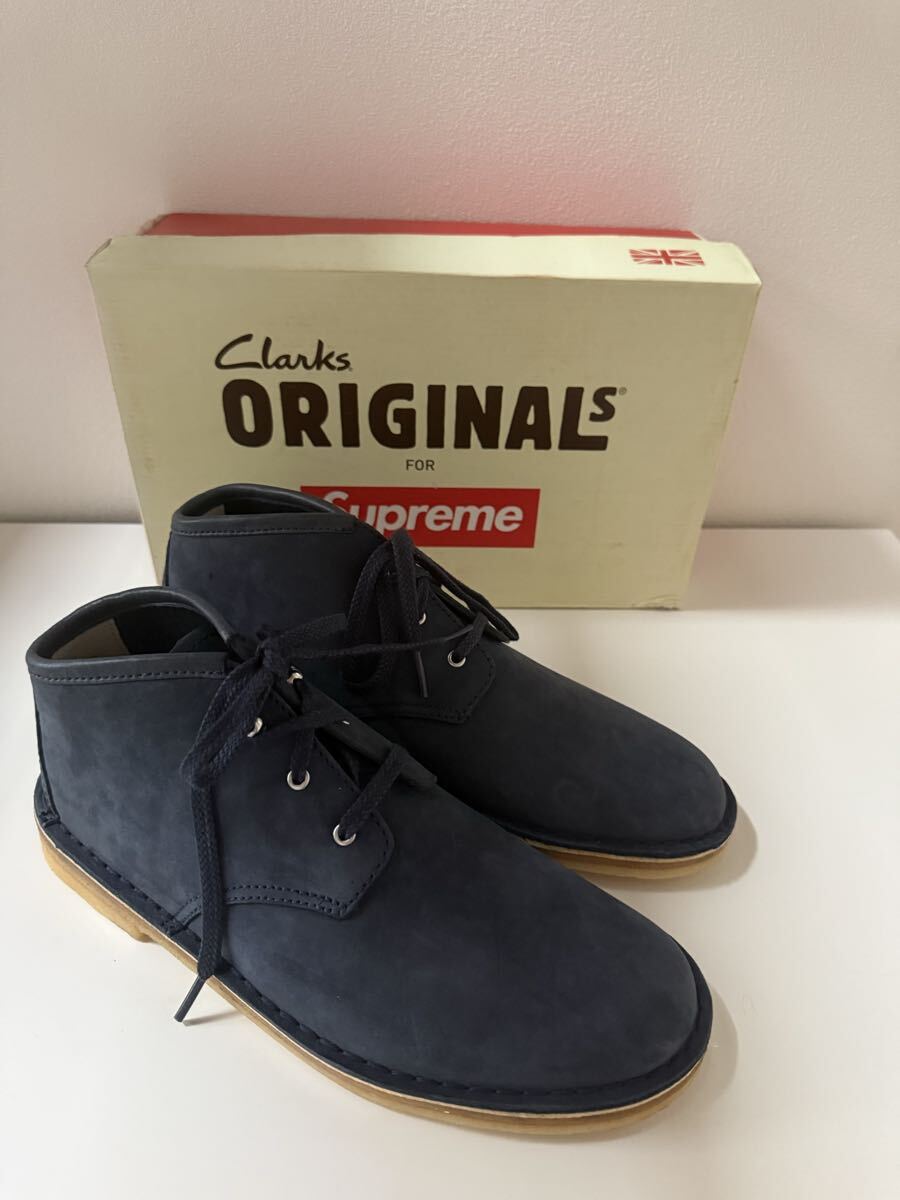 Supreme Clarks Desert Chukka/クラークス デザート チャッカ プレーントゥ シュプリーム ny拍卖