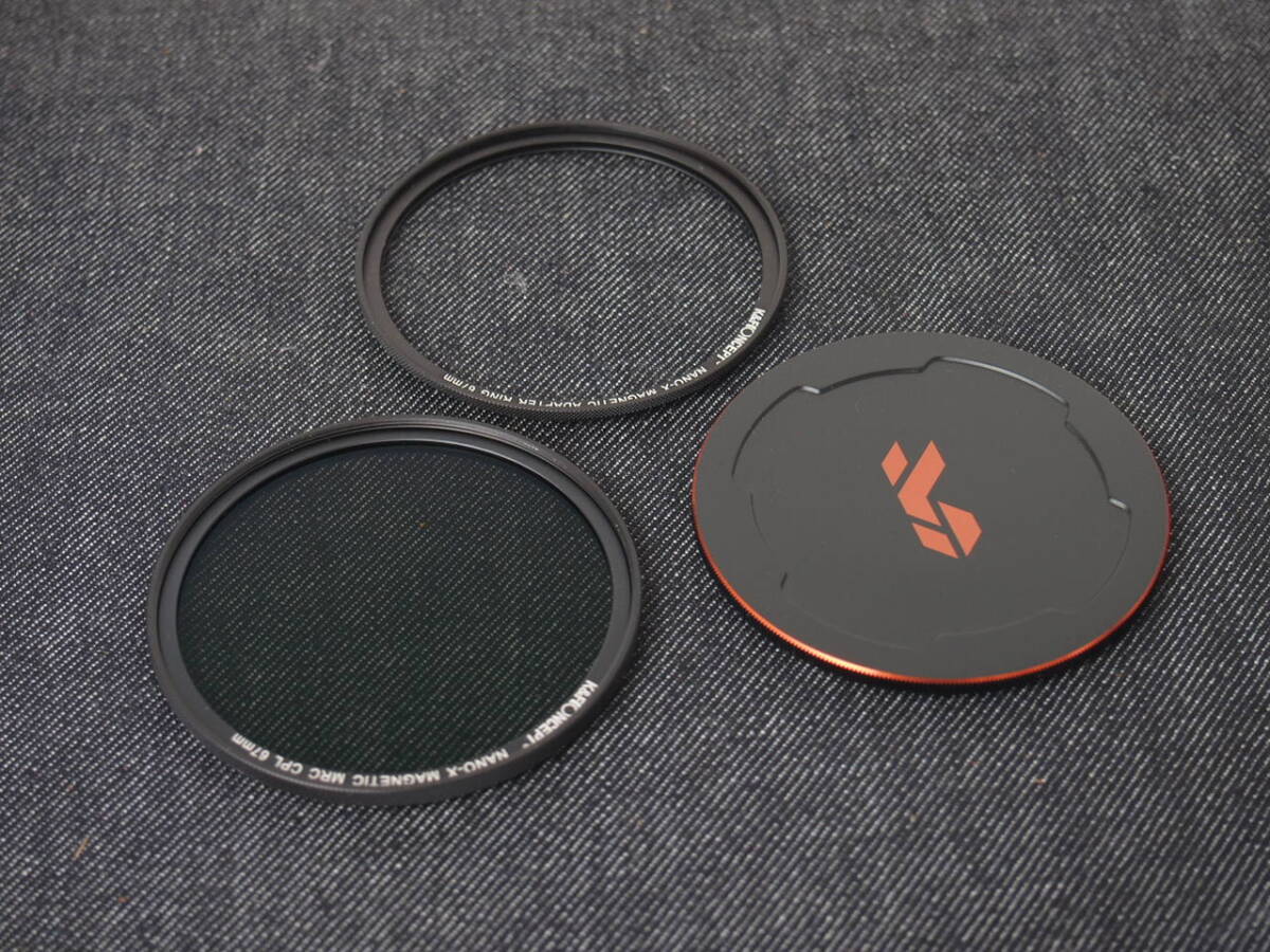 K&F マグネットフィルター CPL 67mm メタルキャップ付き拍卖