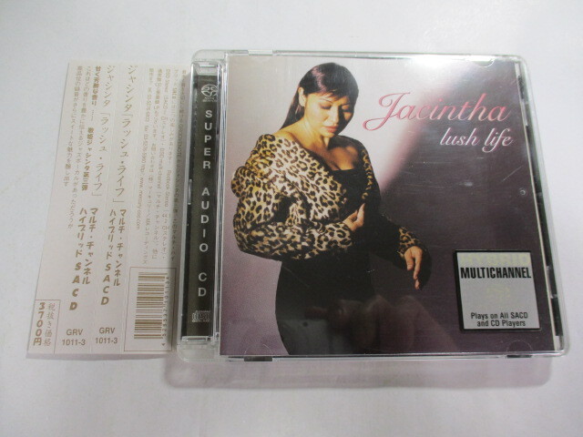 SACD Hybrid Multichannel 24K Gold / Jacintha / Lush Life (Groove Note GRV1011-3) ジャシンタ / 聴かずに死ねるか Black Coffee拍卖