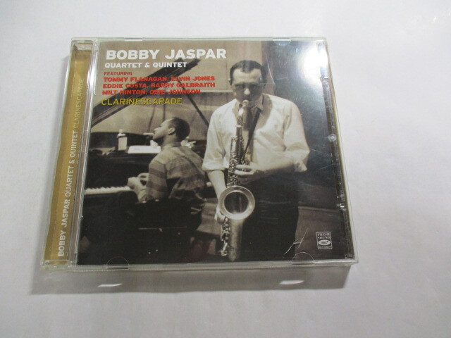 CD Bobby Jaspar / Clarinescapade (Fresh Sound) ボビー・ジャスパー /Eddie Costa/Tommy Flanagan/Elvin Jones/聴かずに死ねるか Wee Dot拍卖