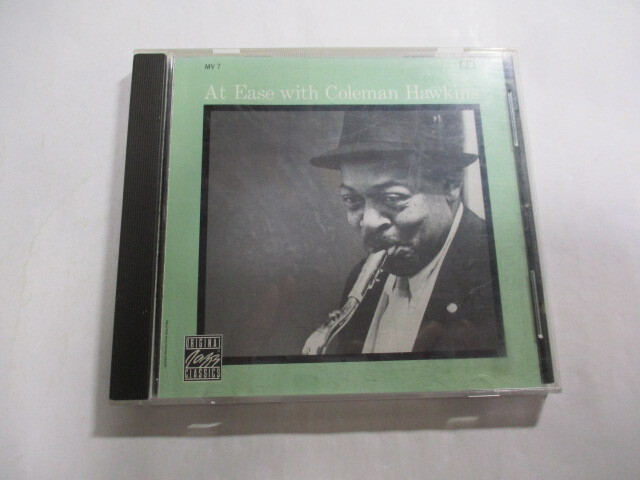 CD At Ease with Coleman Hawkins (OJC/Moodsville) コールマン・ホーキンス / Tommy Flanagan / 聴かずに死ねるか Poor Butterfly拍卖