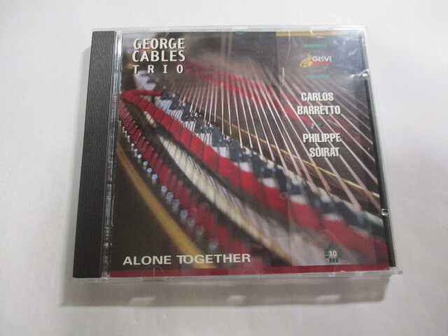 CD George Cables / Alone Together (Groove) ジョージ・ケイブルス / Carlos Barretto /Philippe Soirat /聴かずに死ねるか Body And Soul拍卖