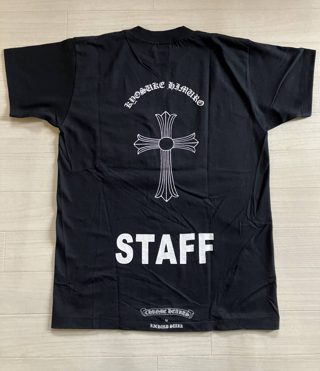 デッドストック 氷室京介 × Chrome Hearts Tシャツ R② One night stand STAFF スタッフ 新品 グッズ クロムハーツ boowy拍卖