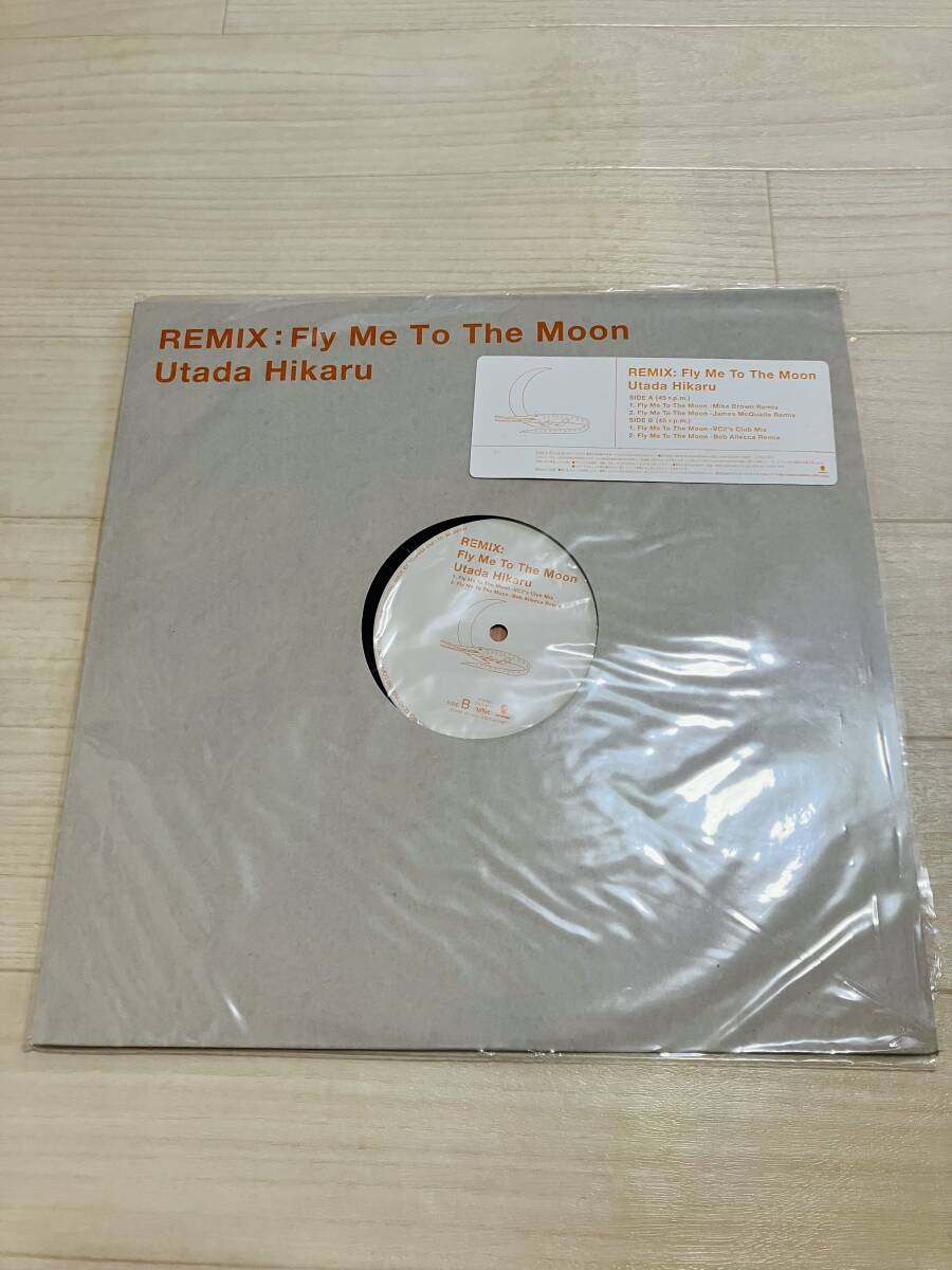 宇多田ヒカル A① アナログ レコード Fly Me To The Moon 美品 グッズ拍卖