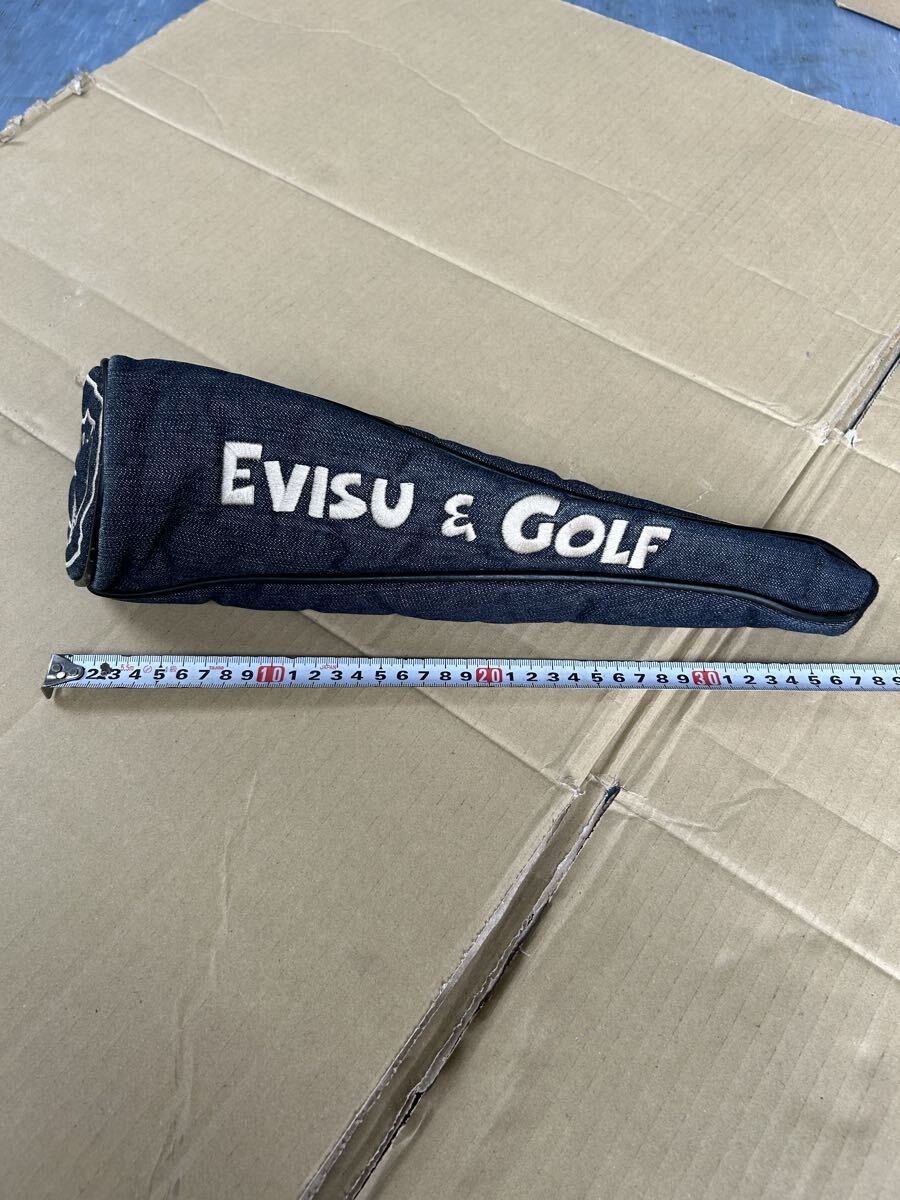 エヴィス EVISU エビス デニム ヘッドカバー ゴルフヘッドカバー 山根 ヤマネ 希少 廃版拍卖