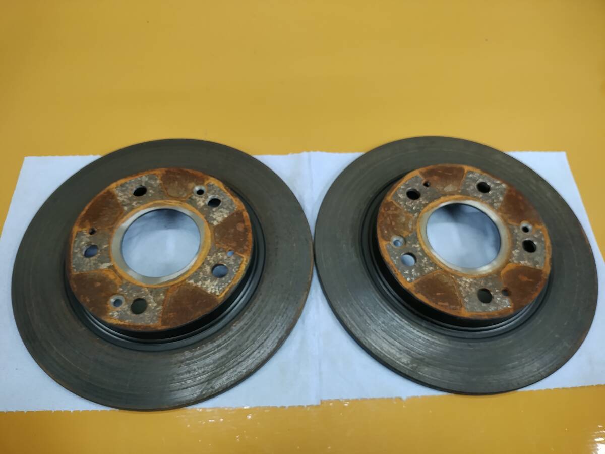 71009 HHC50 L☆CR-Z ZF1 ★リアブレーキローター 左右 交換歴あり??★同梱不可 ホンダ CRZ ZF2拍卖
