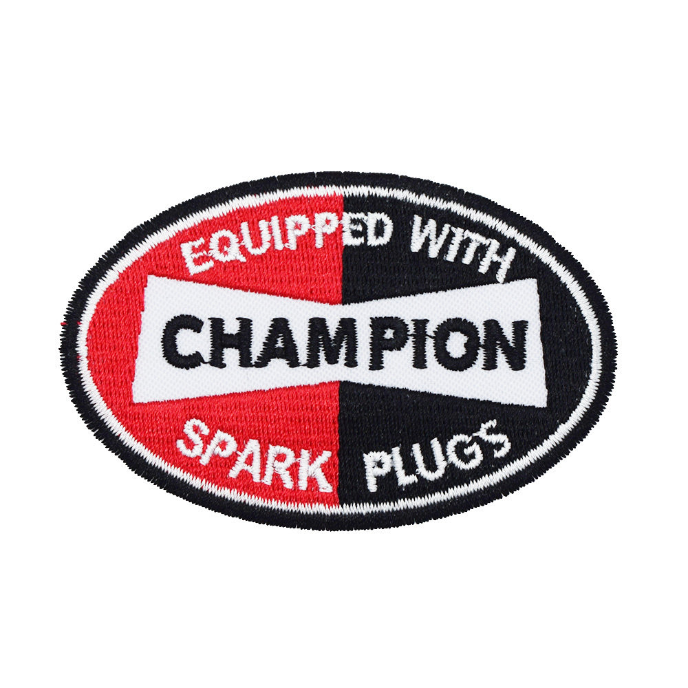 CHAMPION SPARK PLUGS オーバル レーシング ワッペン #426 チャンピオン アメリカ雑貨 アメリカン雑貨拍卖