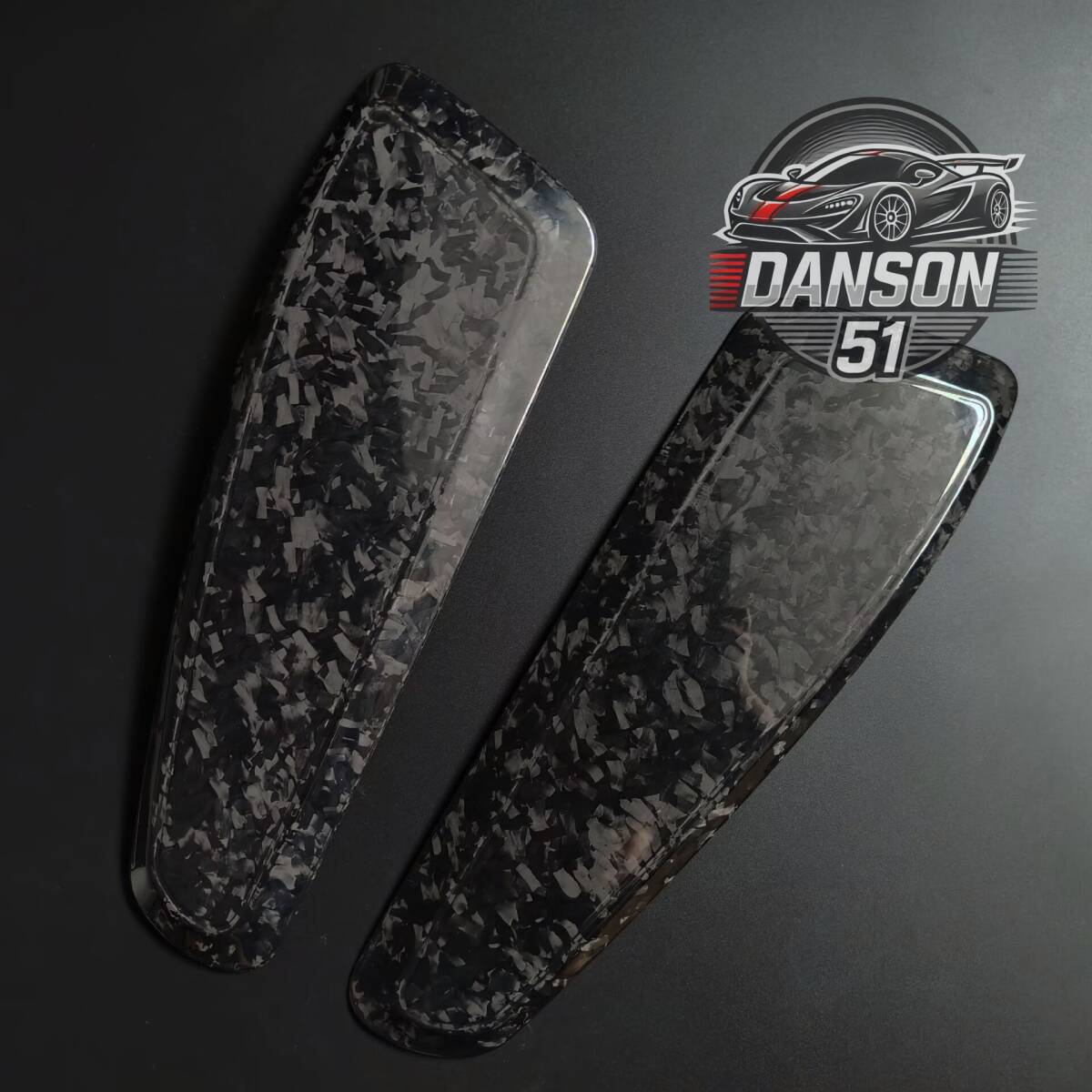 送料無料 フォージドカーボン製 ポルシェ 911 718 座席サイドパネル シート両側パネル 左右セット拍卖