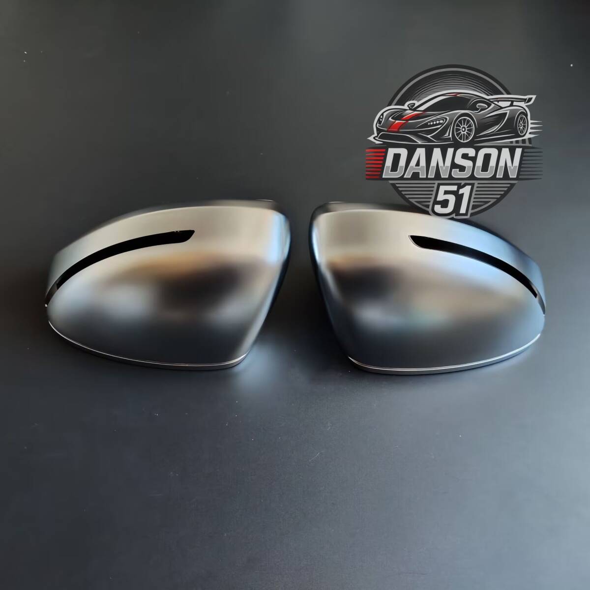 送料無料 メッキシルバー AUDI TT 8J MK2 2007~2014年式 R8 2007~2012年式 交換式 ミラーカバー左右セット拍卖