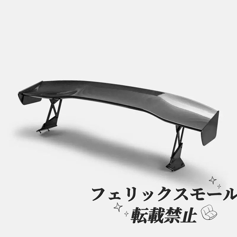 【Vortexスタイル】ホンダ シビック Type R FK8 / FK7 用 GTウイング リアスポイラー カーボン製・クリア仕上げ JDMレーシングエアロパーツ拍卖