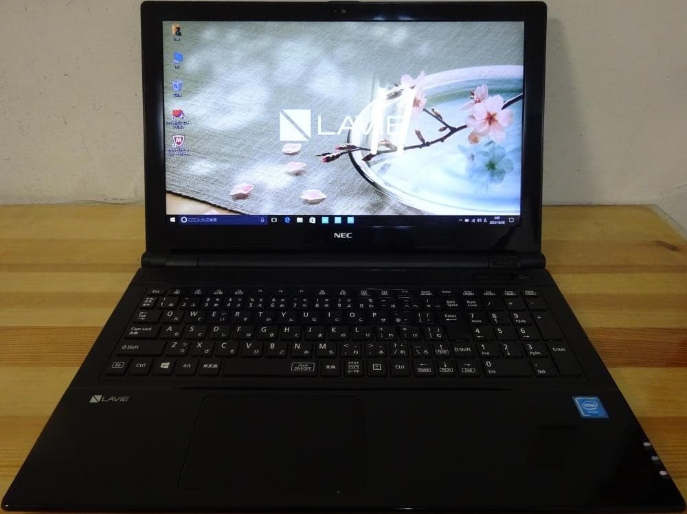 NEC ノートパソコン LAVIE Note Standard PC-NS150EAB-YC/Cele 3855U 1.6GHz/4GB/500GB/中古特価良品拍卖