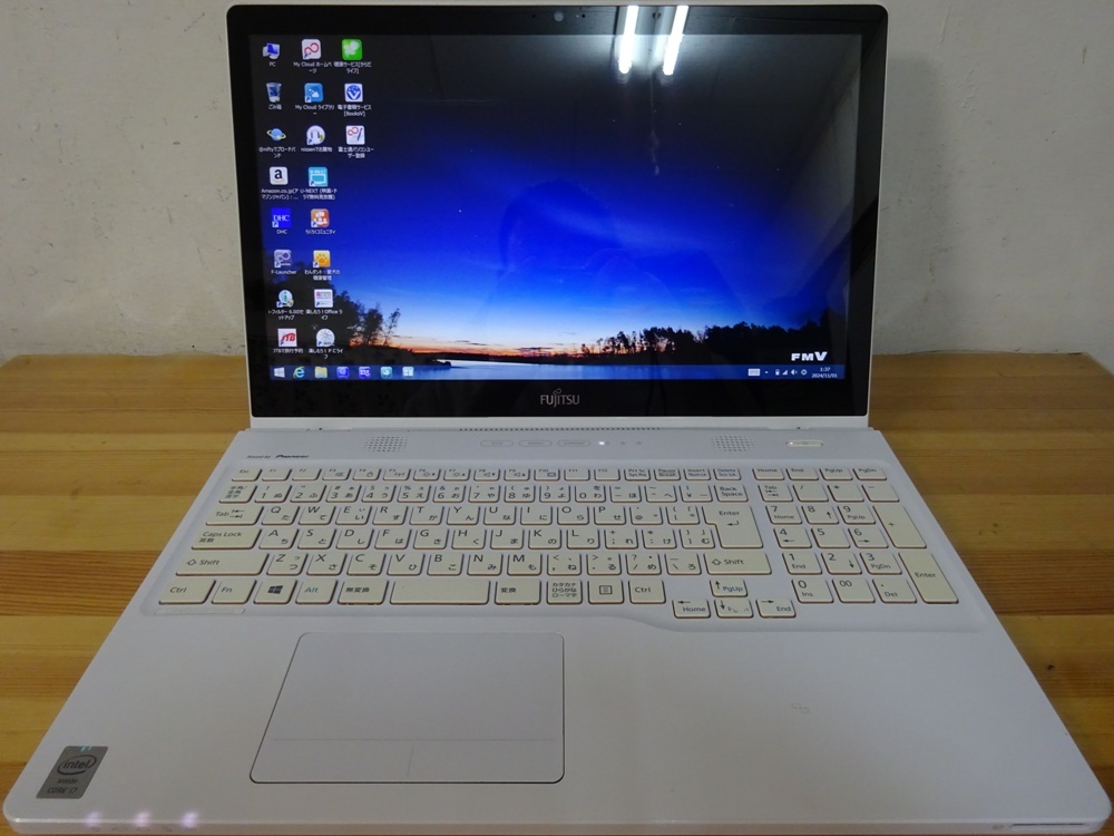 富士通 ノートパソコン LIFEBOOK AH77/M/Core i7-4702HQ 2.2GHz/8GB/1000GB/BD/中古特価良品拍卖