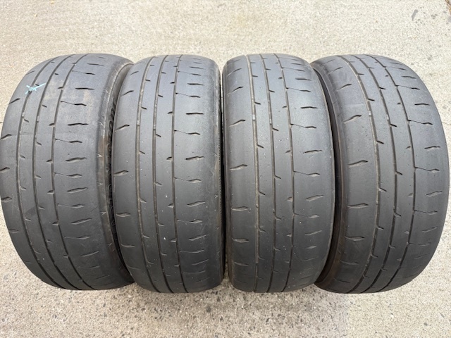 【練習用に】195/55R16 87V BRIDGESTONE ブリヂストン POTENZA ポテンザ RE-71RS 23年製 中古品4本セット(F)拍卖