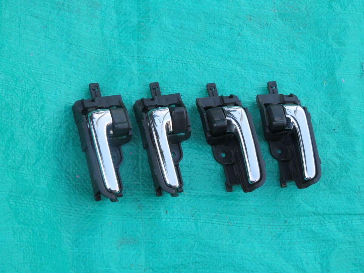 -A18』 送料600円 ミラアヴィ L250S L260S メッキドアノブ インナーハンドル ★ ミラ L275S L285S プレオ L275F 拍卖