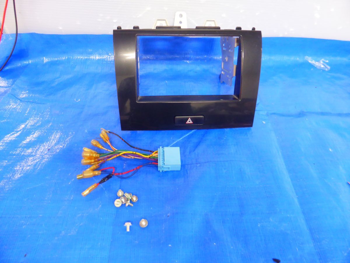 8-2 ワゴンR スティングレー MH23S ★ センターパネル ステー付 社外ナビ オーディオパネル AZワゴン MJ23S 拍卖