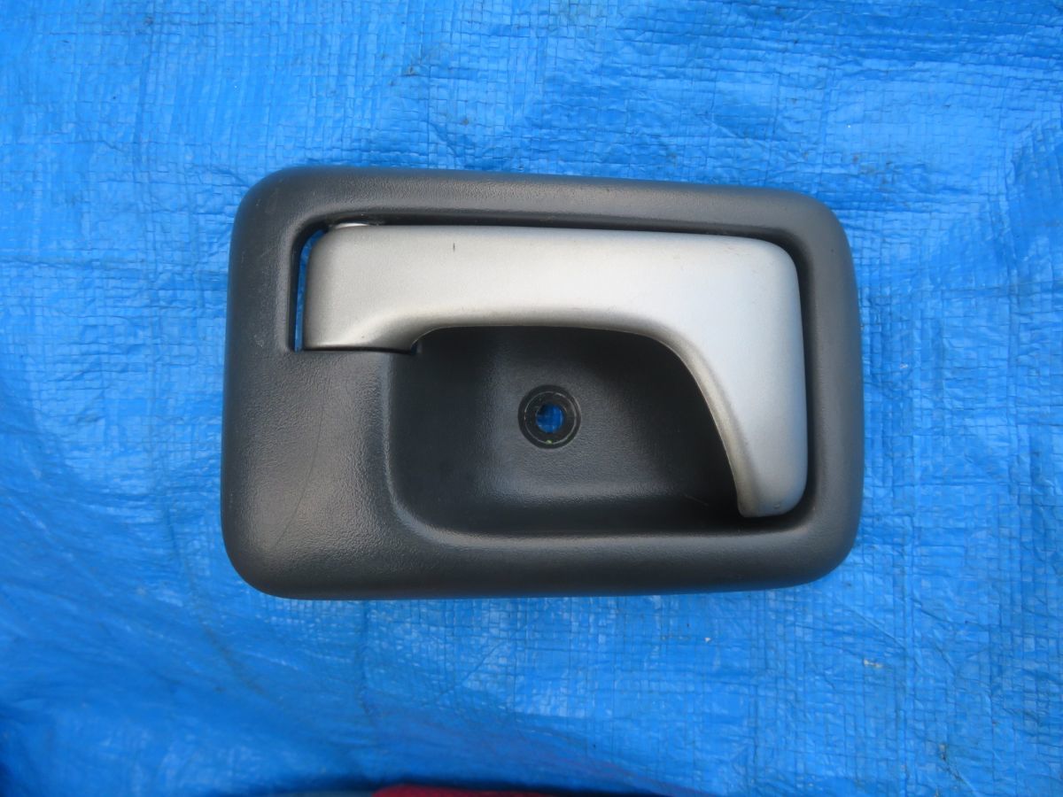 ラパン HE21S スピアーノ HF21S 純正 ドアノブ インナーハンドル 右 フロント リア 送料600円拍卖