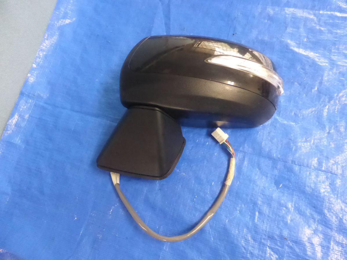 ほ 82 ムーヴ LA100S LA110S ★ ドアミラー 左 9ピン サイドミラー ウインカー付き 拍卖