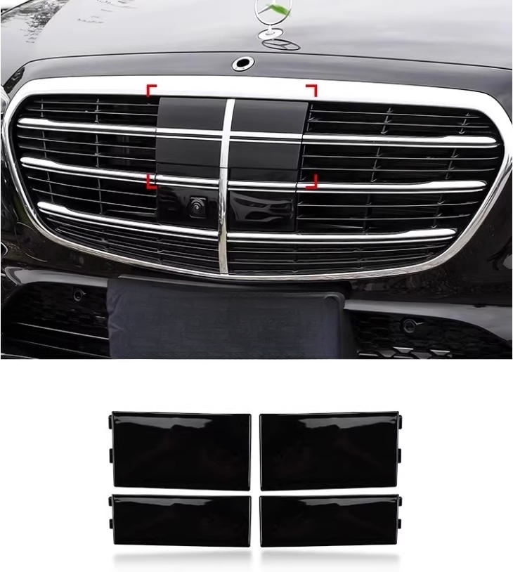 メルセデス ベンツ Sクラス W223 2020年- マークレスグリル フロントグリルガーニッシュ 外装4個拍卖