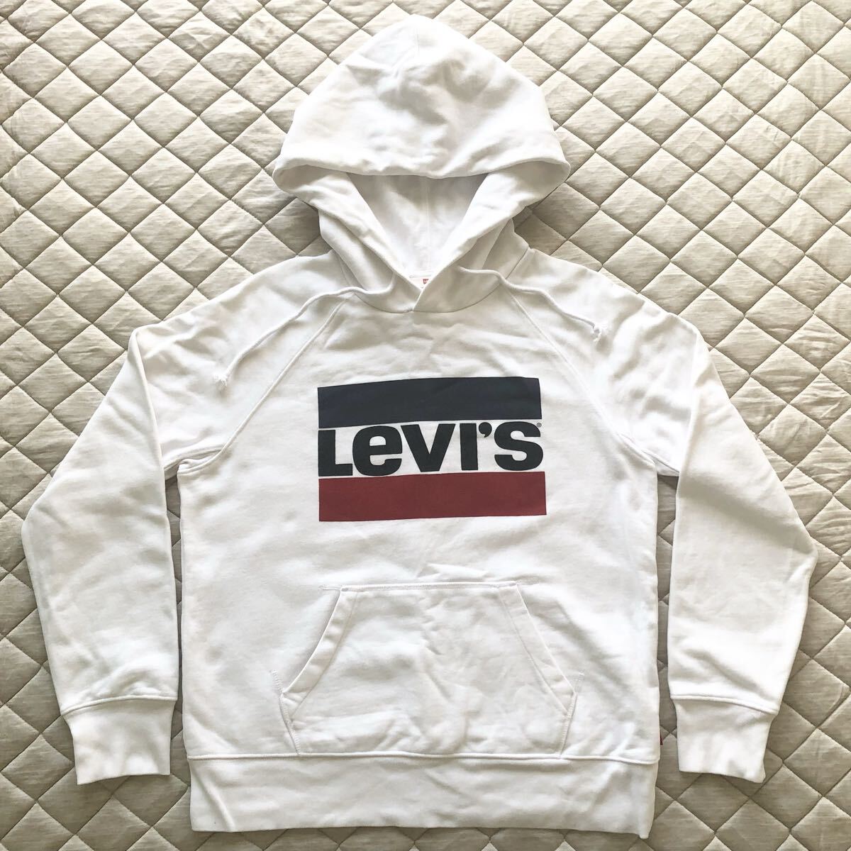 リーバイス パーカー トレーナー スウェット ホワイト 白色拍卖