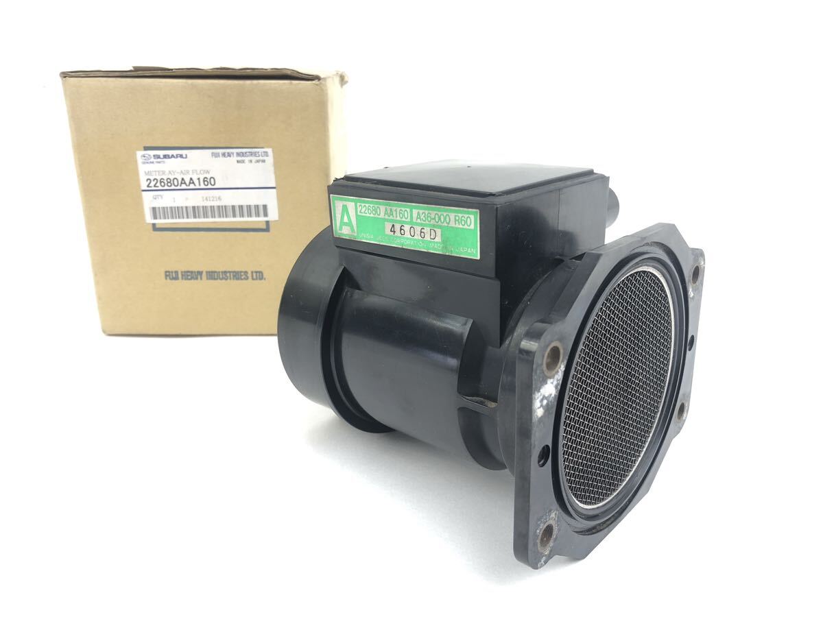 管w251042-32 GC8 インプレッサ エアフロメーター エアフロセンサー 純正 22680AA160 ノーマル WRX SUBARU スバル (6)拍卖