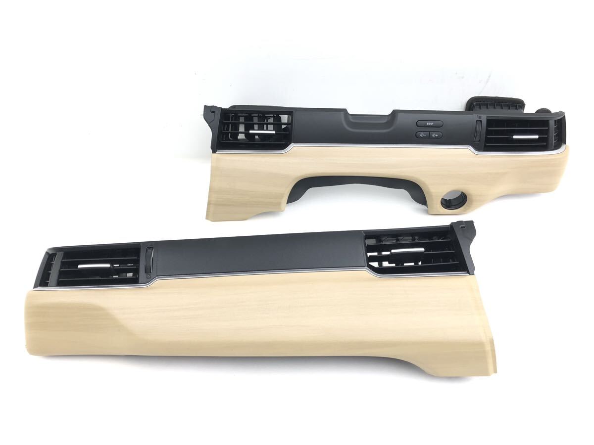 管w251017-0223 GB5 フリード エアコンルーバー インテリアパネル 木目調 左右 吹出口 内装 トリム TRIP FREED (検 GB6 GB7 GB8)(14)拍卖