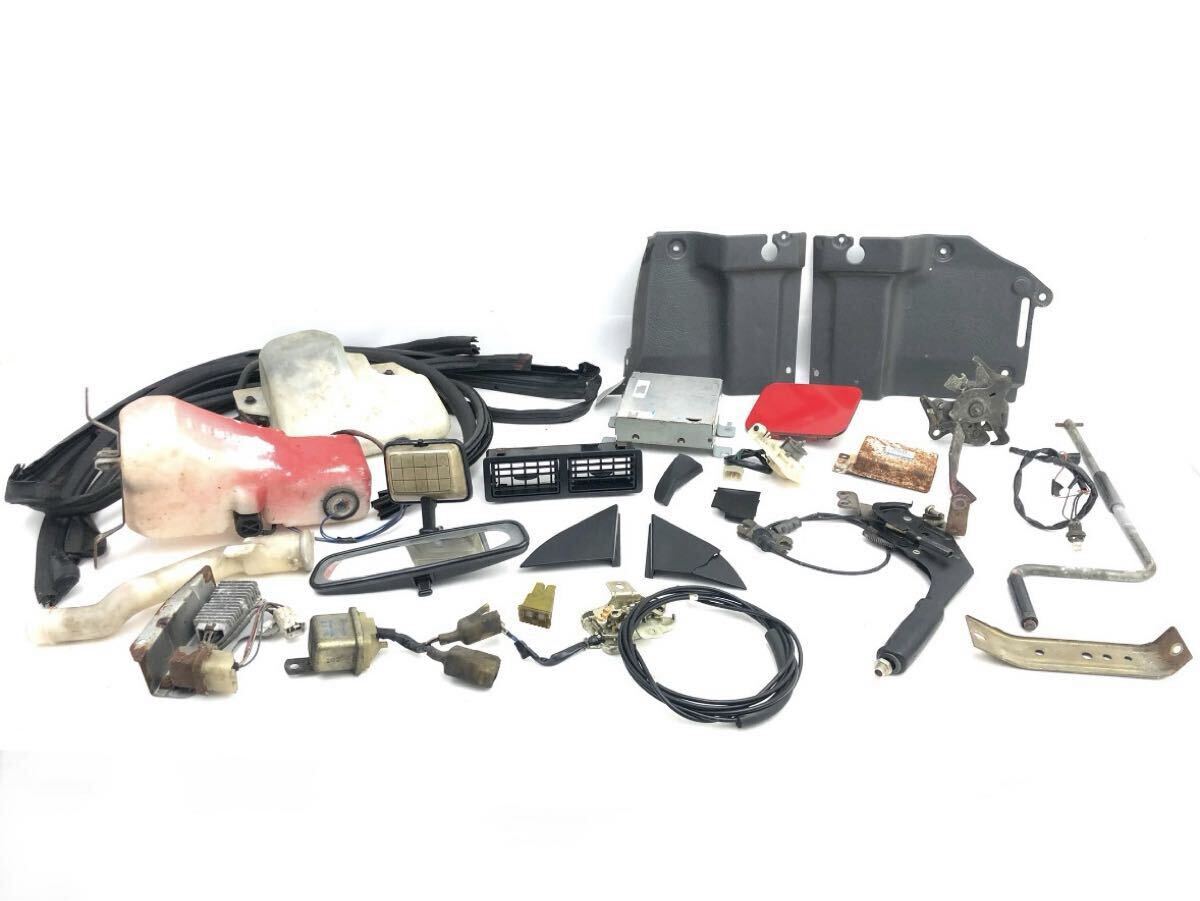 管L250724-01165 FC3S FC3C RX-7 サイドブレーキ ウォッシャータンク ルームミラー 等 部品 色々セット(検 サバンナ アンフィニ カブリオレ拍卖