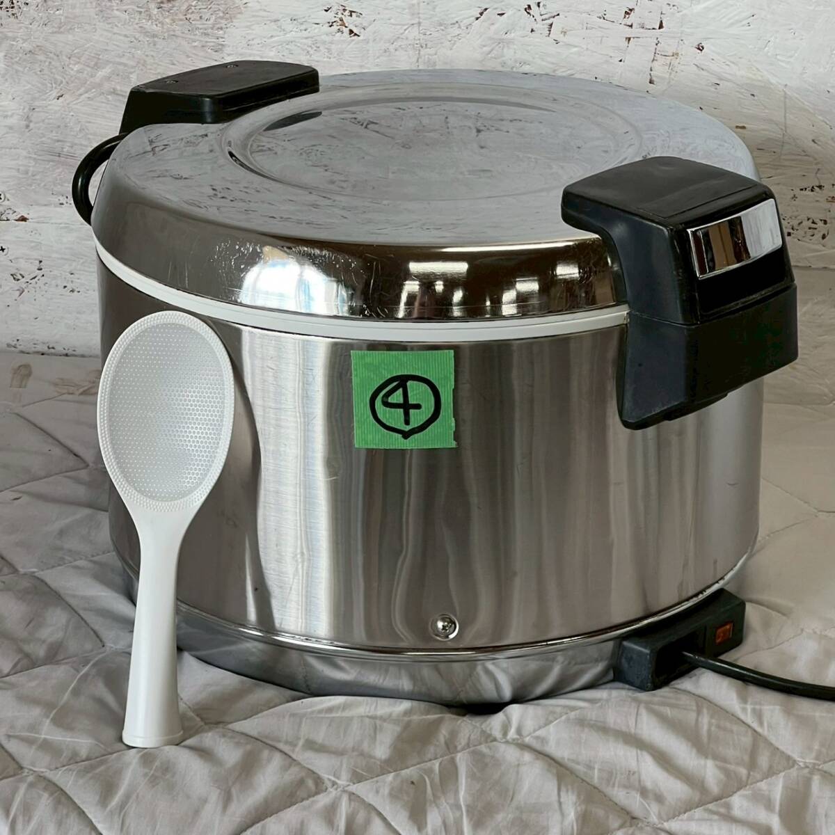 【Tiger】 タイガー魔法瓶 電子ジャー JHA-400A 4.0L 動作確認済み シルバー 厨房 厨房機器 店舗 店舗用品 ④ A0561拍卖