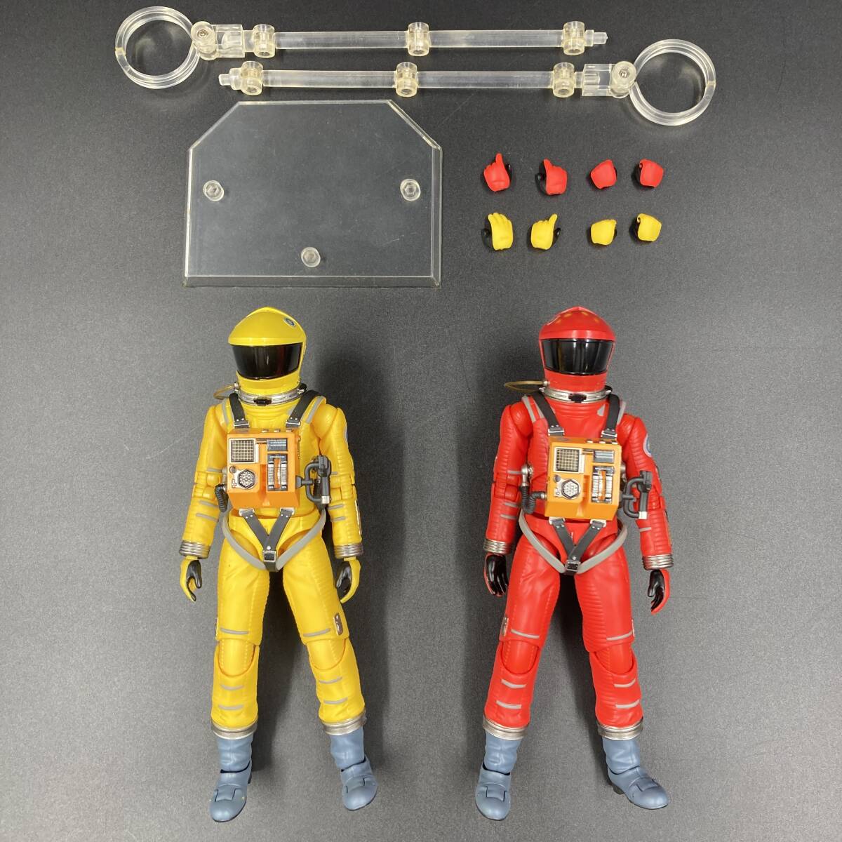 SUS606 メディコムトイ 2001年 宇宙の旅 MAFEX マフェックス SPACE SUIT フィギュア 台座 パーツ まとめて ジャンク拍卖