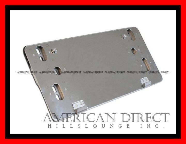 【車検/改善/G】輸入車 アメ車 汎用 リア ナンバーステー 逆輸入 予備検 並行車 バンパー ナンバー プレート 日本規格拍卖