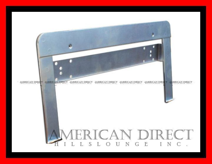 【車検/改善/E】輸入車 アメ車 汎用 リア ナンバーステー 予備検 並行車 修理 バンパー ナンバー プレート 日本規格 逆輸入 104拍卖