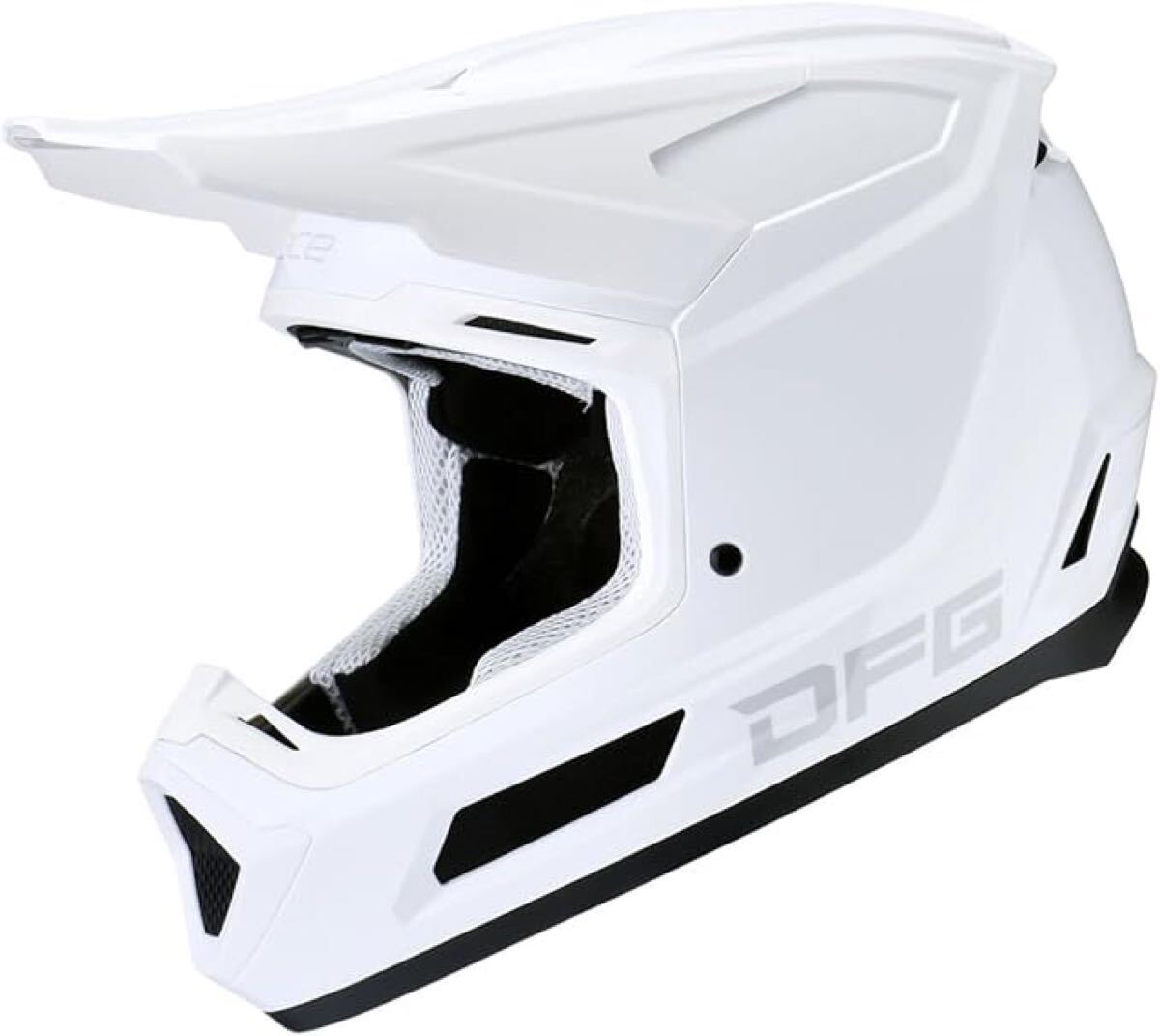 ダートフリーク(Dirtfreak) DFG エースヘルメット ホワイト XL オフロード 林道 トレール ツーリング ストリート モトクロス エンデューロ拍卖