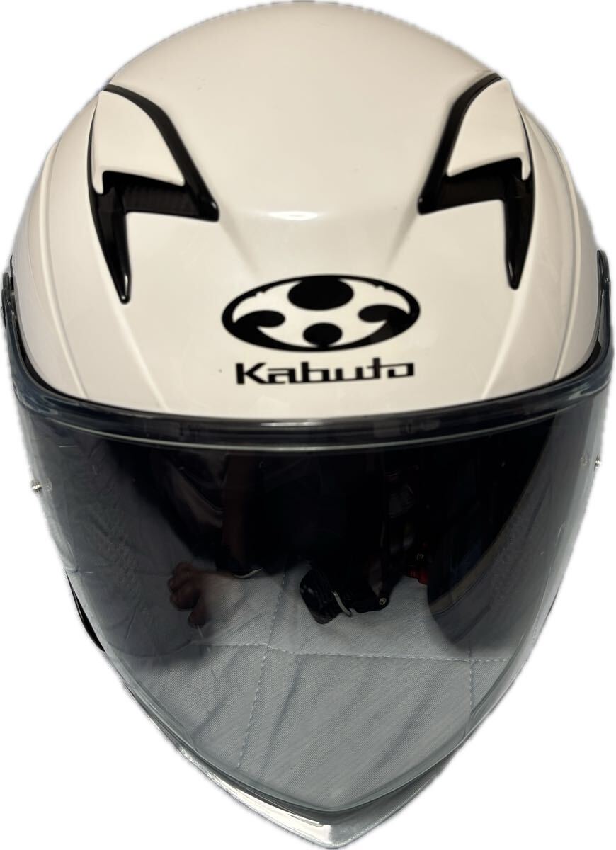 GK KABUTO EXCEED-2 パールホワイト XL(61-62cm)拍卖