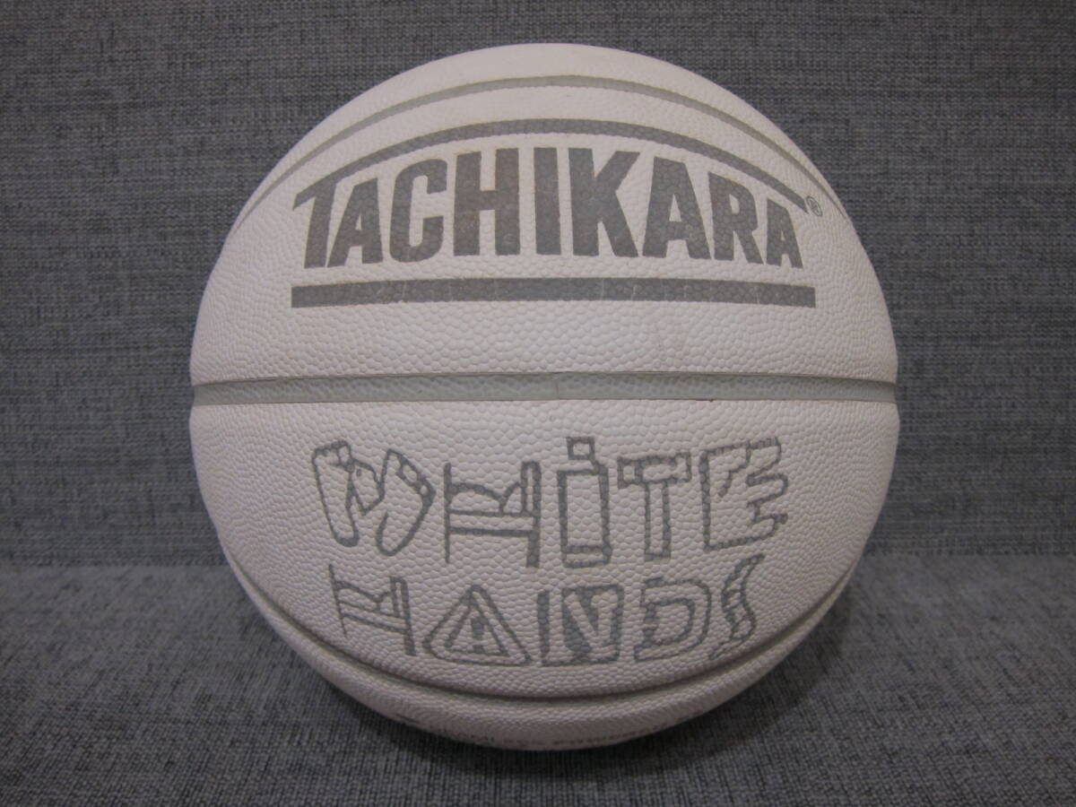 ★TACHIKARA タチカラ ホワイト ハンズ WHITE HANDS REFLECTIVE BASKETBALL バスケットボール 7号拍卖