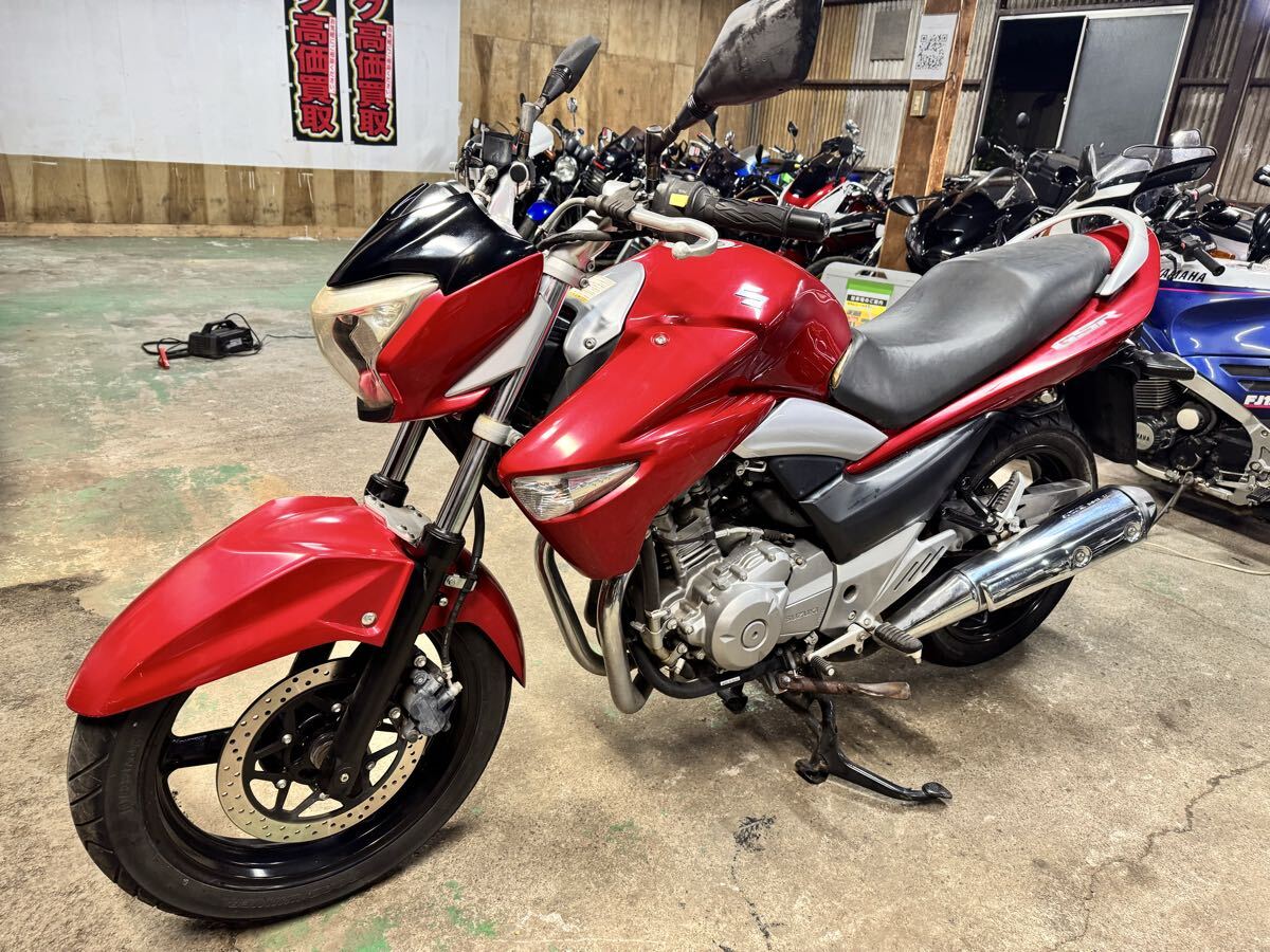 ★美車★GSR250 低走行8206キロ エンジン始動動画あり!返品可能!インジェクション車拍卖