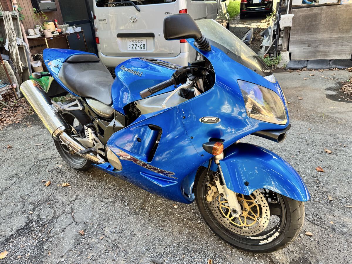 ZX-12R 走行47449キロ エンジン始動動画あり!返品可能!ZX12R ZZ-R1200拍卖