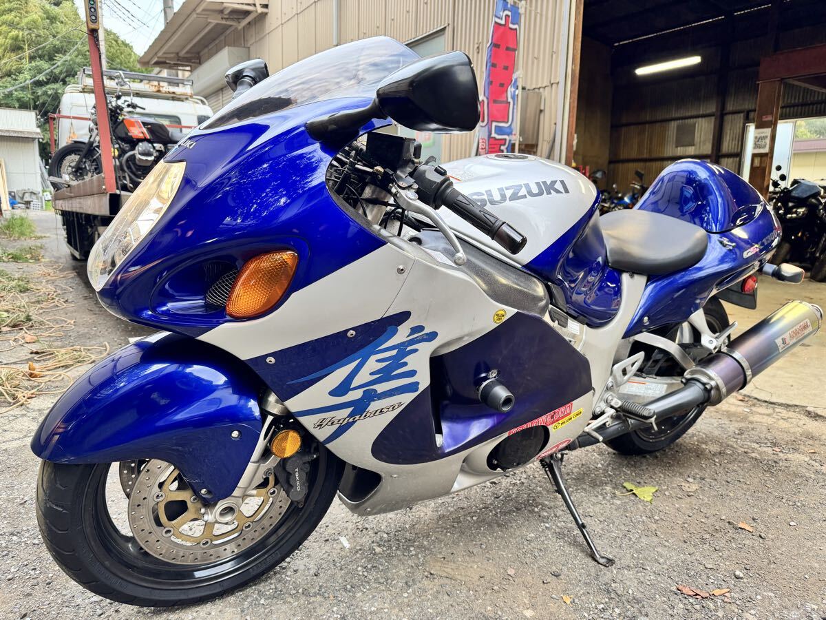 ★美車★GSX1300R ハヤブサ 走行40310キロ エンジン始動動画あり!返品可能!車検付き!隼拍卖