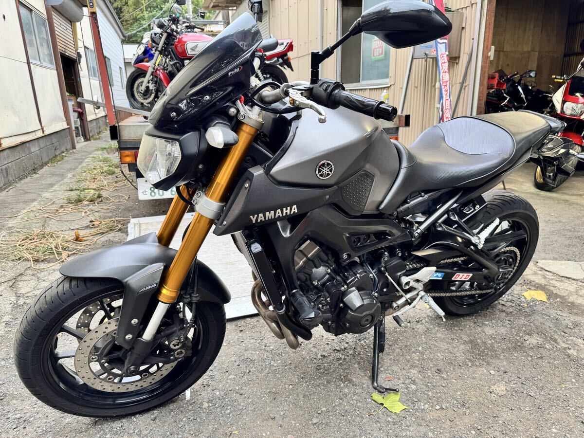 ★美車★MT-09 走行24650キロ エンジン始動動画あり!返品可能!車検付き!MT09 RN34J拍卖