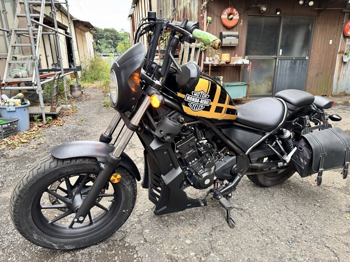 レブル250 走行18743キロ エンジン始動動画あり!返品可能!MC49拍卖