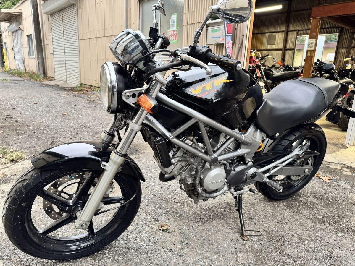 VTR250 後期 走行32722キロ エンジン始動動画あり!返品可能!自賠責付き!MC33拍卖