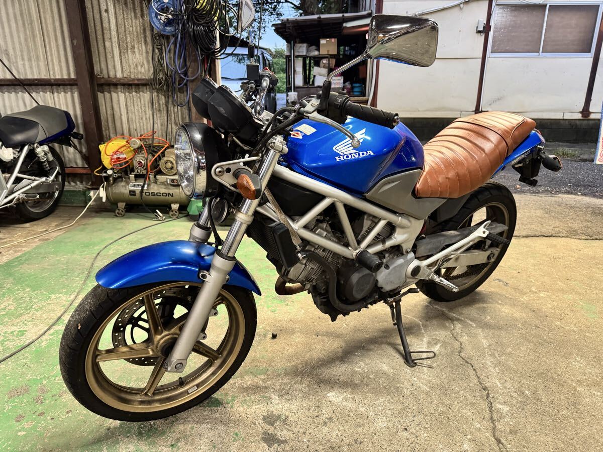 VTR250 走行85711キロ エンジン始動動画あり!返品可能!自賠責付き!MC33 FI インジェクション 人気カラー拍卖