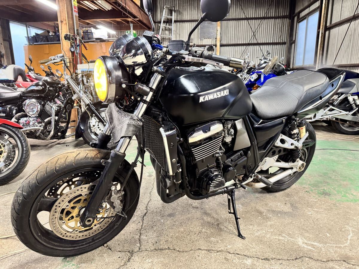 ZRX1100 走行51290キロ エンジン始動動画あり!返品可能!車検付き!ZRT10C拍卖