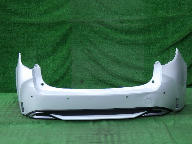 NRE210W ZRE212W ZWE211W ZWE214W MZEA12W カローラツーリング 純正リアバンパー リヤバンパー 白 パール 52159-12E20 下部付拍卖