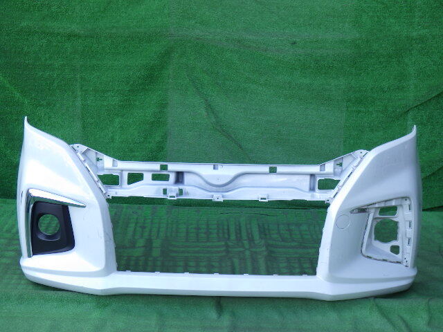 MA27S MA37S ソリオ MB37S デリカD:2 純正フロントバンパー 右フォグカバー付 白 パール 71711-83S0拍卖