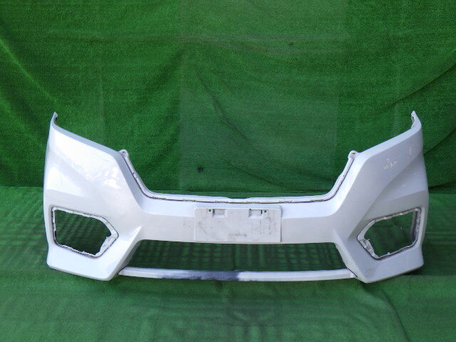 RP3 RP4 後期 ステップワゴン スパーダ 純正フロントバンパー 白 パール 71101-TAA-N100拍卖