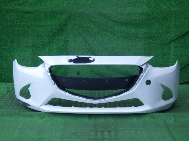 DJ3FS DJ3AS DJ5FS DJ5AS デミオ 純正フロントバンパー 白 パール D09H-50031拍卖