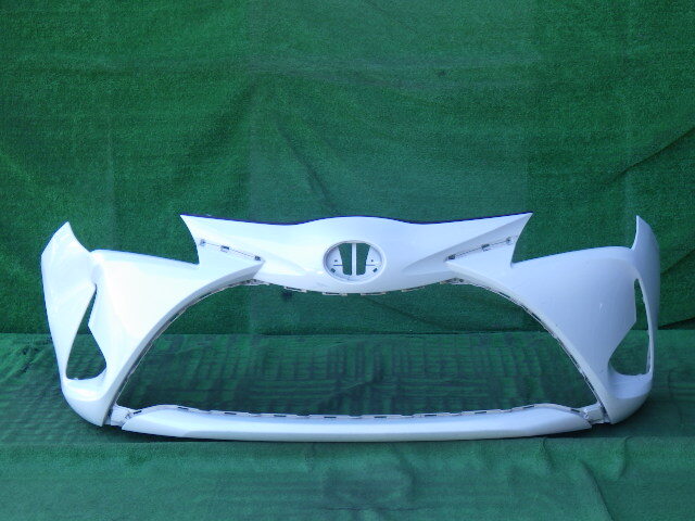 KSP130 NCP131 NSP135 後期 ヴィッツ 純正フロントバンパー ビッツ 白 52119-52A50拍卖