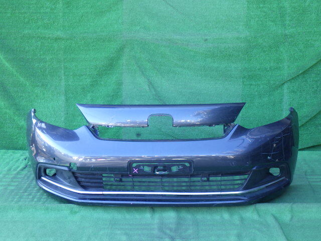 GS4 GS6 GR1 GR2 GR3 GR4 後期 フィット 純正フロントバンパー おまけ ロアグリル付 グレー 71101-TZA-N000拍卖