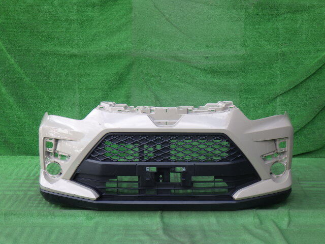 A200A A210A ライズ 純正フロントバンパー ベージュ 52119-B1410 ロアグリル 下部付拍卖