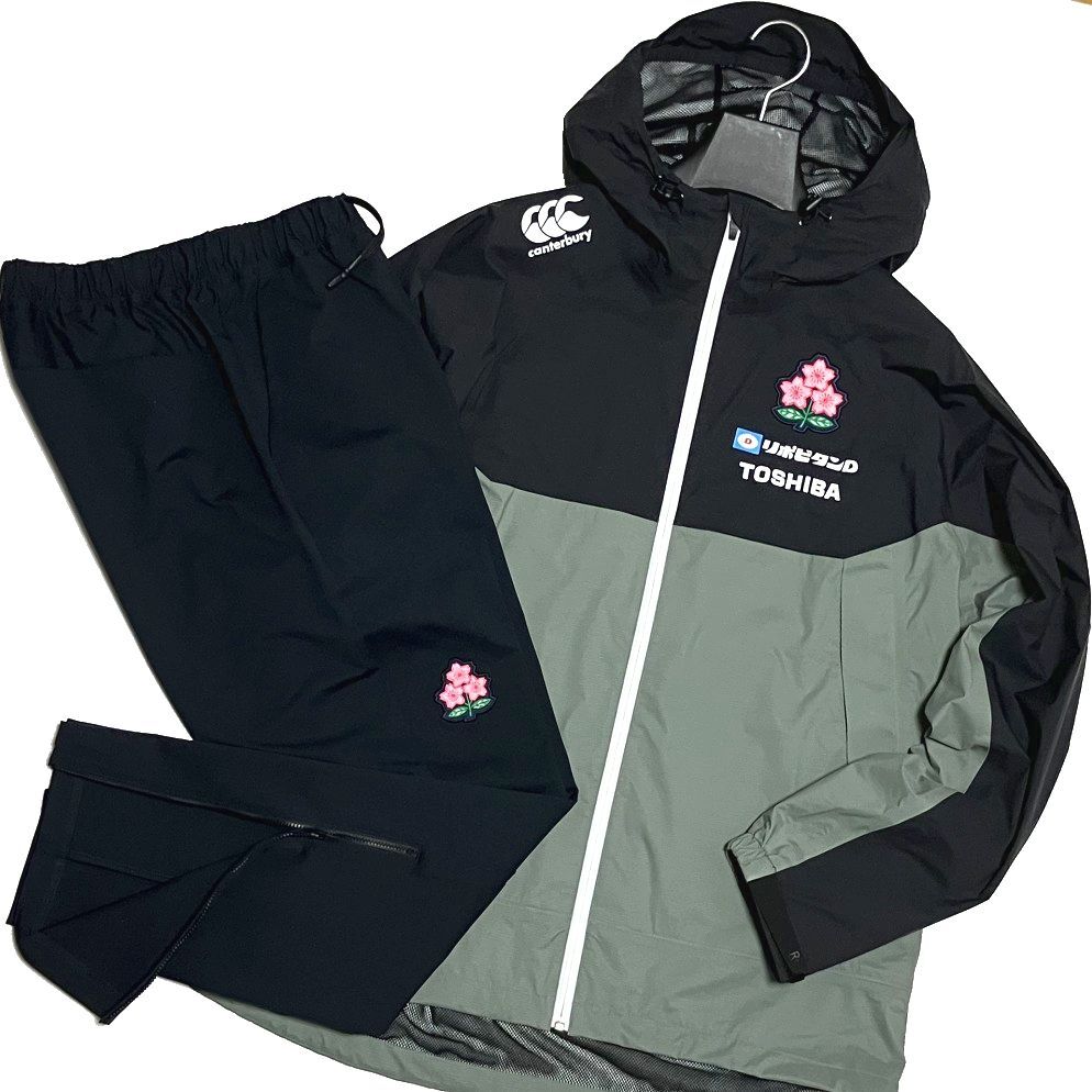 未使用 canterbury ラグビー日本代表支給モデル シールドパフォーマンスジャケット/R+デュアルパンツ 上下セット XL 定価50,600円拍卖
