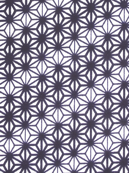 手ぬぐい おしゃれ 和柄 麻の葉 紺 33x90cm 日本製 小紋手ぬぐい ネコポス ポイント消化拍卖